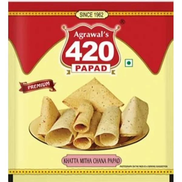 420 AGRAWAL AGRAWAL 420 CHATPATA MIXTURE 400GM product image