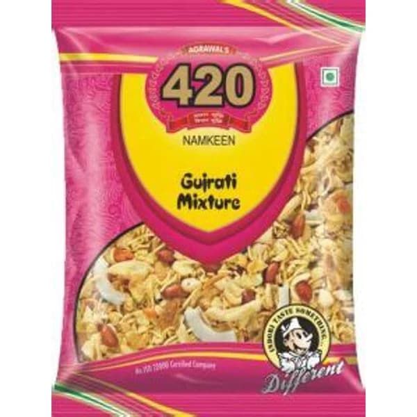 420 AGRAWAL AGRAWAL 420 GUJRATI MIXTURE 400GM product image