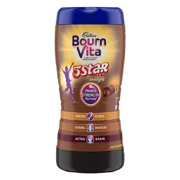 CADBURY CADBURY BOURN VITA 5 STAR MAGIC 500GM JAR product image