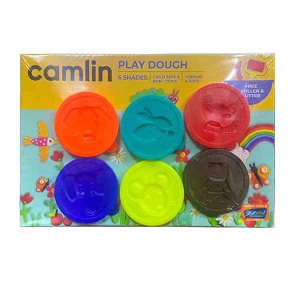 CAMLIN CAMLIN PLAY DOUGH CLAY 6SHADES product image