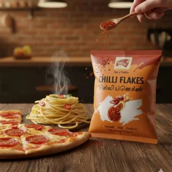 CHILLI CHILLI FLAKES DR. YUMMIE 50 GM product image