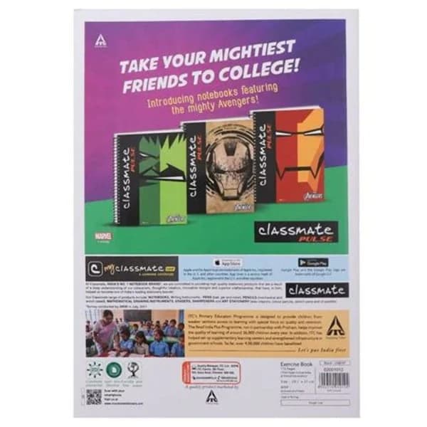 CLASSMATE CLASSMATE 3IN 1 COPY 172 PGS product image