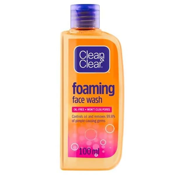 CLEAN CLEAN & CLEAR FOAMING FACEWASH 100ML product image
