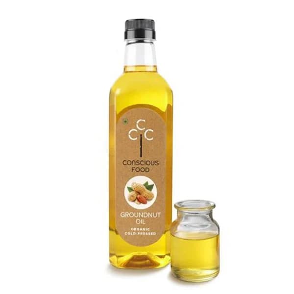 CONSCIOUS CONSCIOUS FOOD CP GROUNDNUT OIL 1 LTR product image