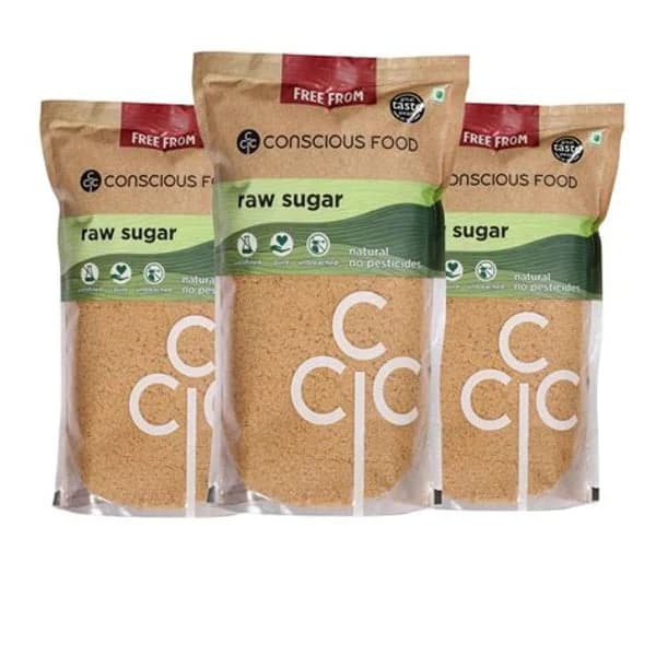 CONSCIOUS CONSCIOUS FOOD RAW SUGAR DESI KHAAND 500GM product image