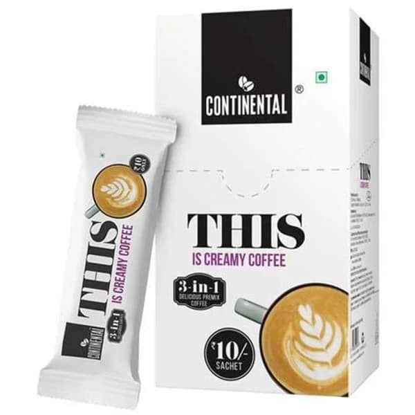 CONTINENTAL CONTINENTAL IS CREAMY COFFE 18GM product image