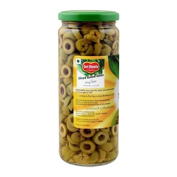 DELMONTE DELMONTE OLIVES SLICE GREEN 235 GM product image