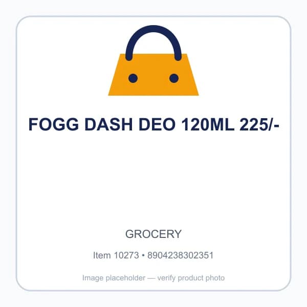 FOGG FOGG DASH DEO 120ML product image