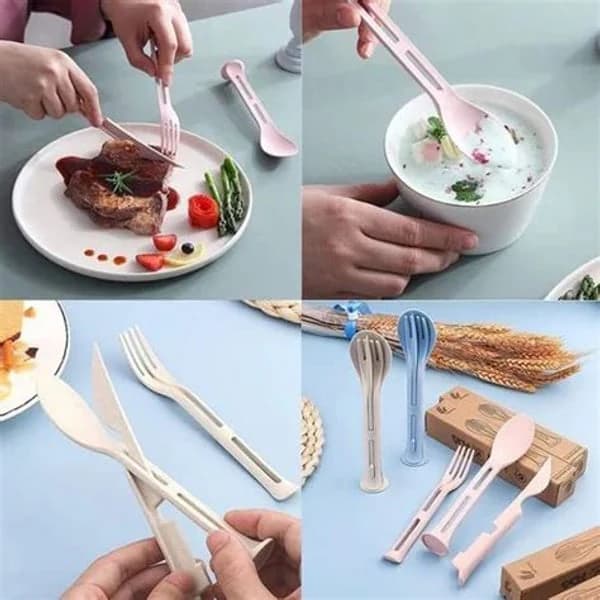 FORK FORK SPOON KNIFE SET 3 IN1 product image