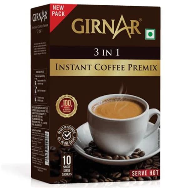 GIRNAR GIRNAR COFFE 3 IN 1 10 SACHETS product image