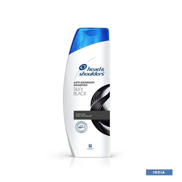 HEAD & SHOULDERS HEAD & SHOULDERS SILKY BLACK SHAMPOO 340ML product image
