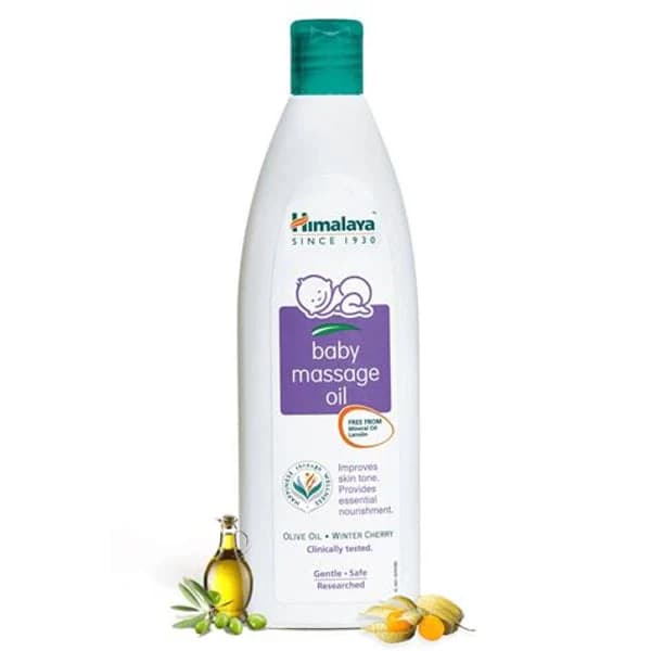 HIMALAYA HIMALAYA BABY MASSAGE OIL 200ML FREE SOAP product image