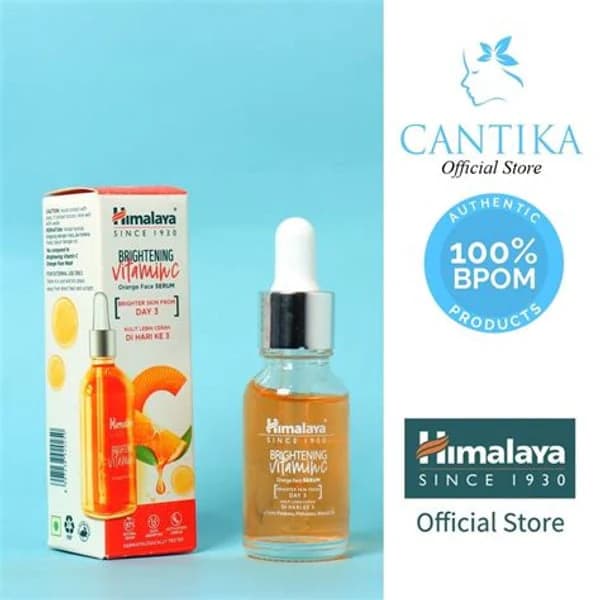 HIMALAYA HIMALAYA BRIGHTENING VIT C ORANGE FACE SERUM 15ML product image