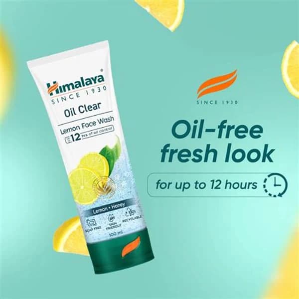 HIMALAYA HIMALAYA OIL CLEAR LEMON FACEWASH 50ML product image
