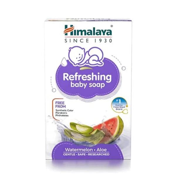 HIMALAYA HIMALAYA REFRESHING BABY SOAP 75GM product image