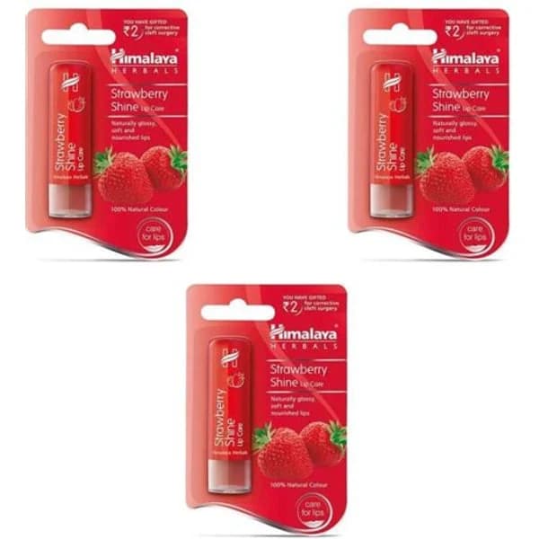 HIMALAYA HIMALAYA STRAWBERRY SHINE LIP CARE 4.5GM product image