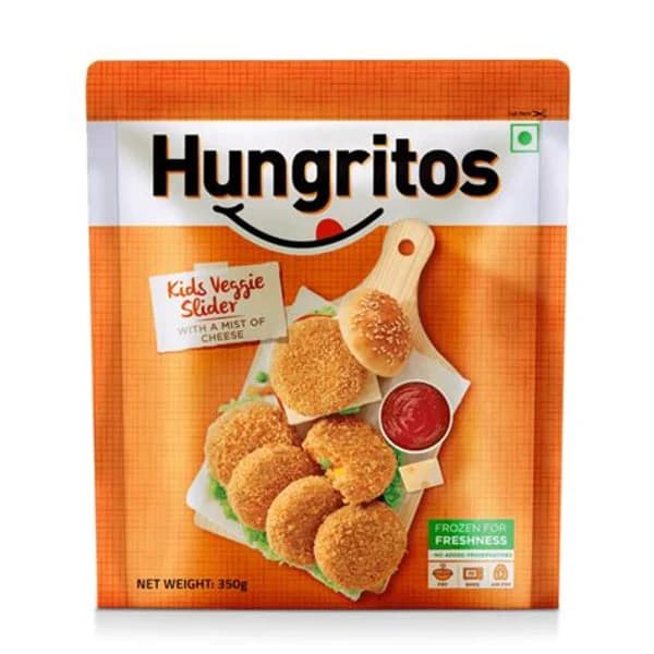 HUNGRITOS HUNGRITOS KIDS VEGGIE SLIDER 350GM product image