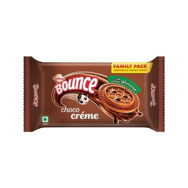 ITC SUNFEAST BOUNCE CHOCO CREAM BISCUIT10/ product image