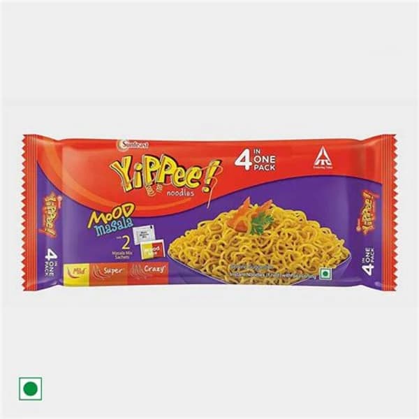 ITC SUNFEAST YIPPEE NOODLES MOOD MASALA 65GM product image