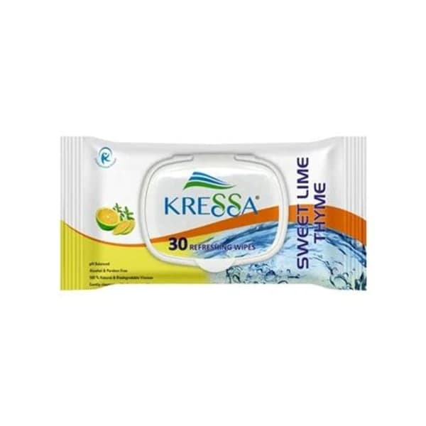 KRESSA KRESSA SWEET LIME 30 WIPES product image