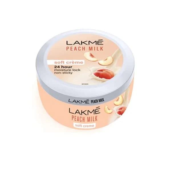 LAKME LAKME PEACH MILK CREME MOISTURISER 100GM product image
