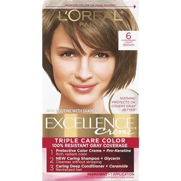 LOREAL LOREAL PARIS EXCELLENCE COLOUR 5N LIGHT BROWN product image