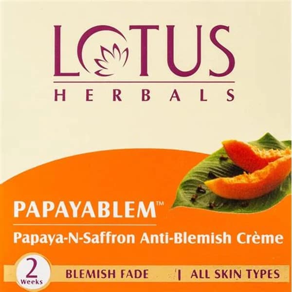 LOTUS LOTUS PAPAYA BLEM CREAM 50 GM product image