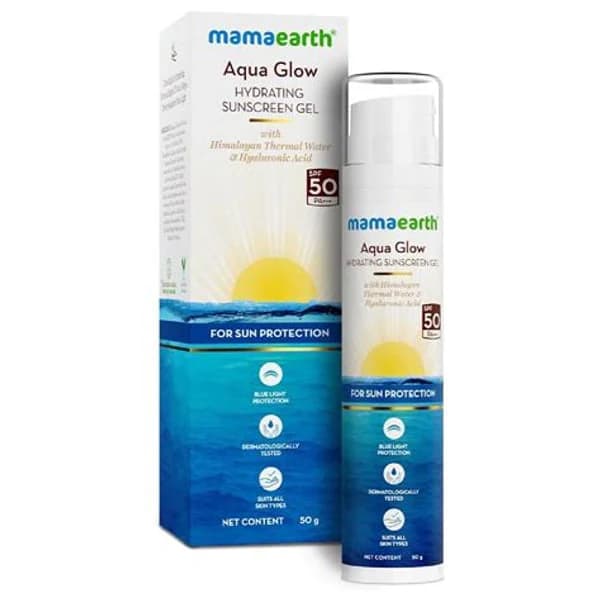 MAMAEARTH MAMAEARTH AQUA GLOW HYD SUNSCREN GEL 50GM product image