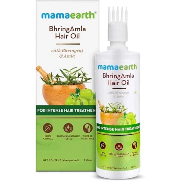 MAMAEARTH MAMAEARTH BHRINGAMLA HAIR OIL 250ML product image
