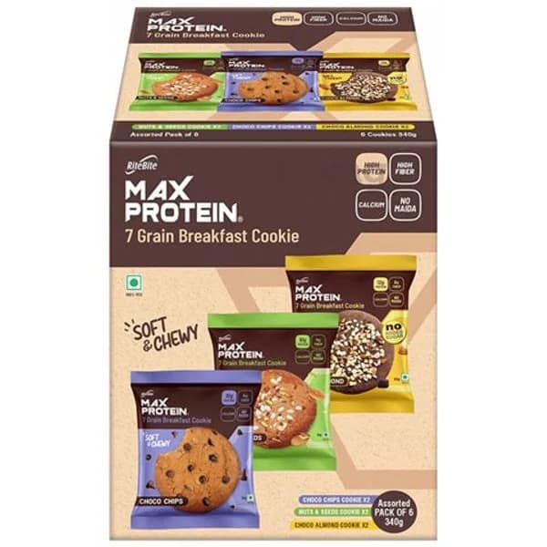 MAX PROTEIN MAX PROTEIN 7 GRAIN BF COOKIE NOSUGAR product image
