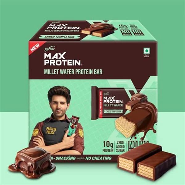 MAX PROTEIN MAX PROTEIN MILLET WAFER CHOCO TEMP product image