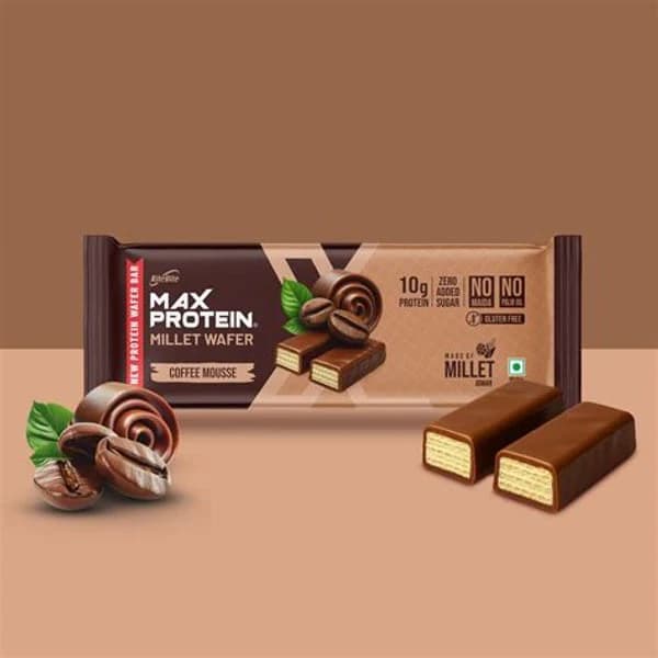 MAX PROTEIN MAX PROTEIN MILLET WAFER COFFEE MOUSSE 10G product image