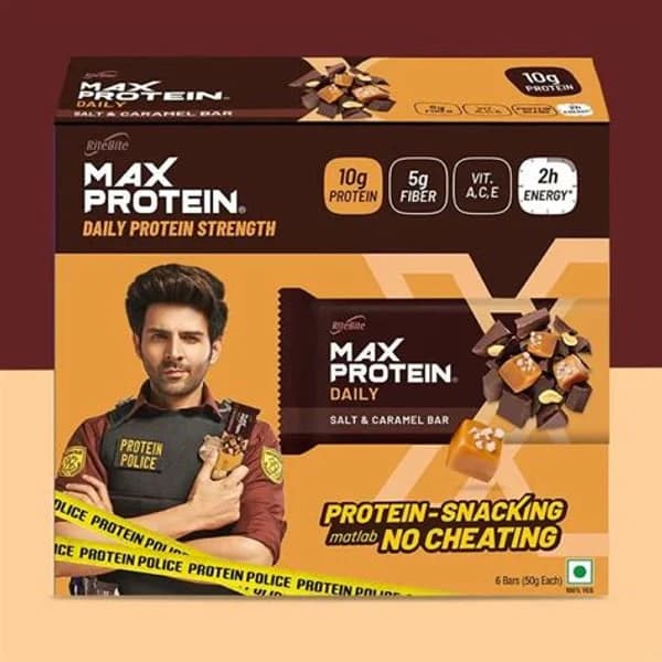 MAX PROTEIN MAX PROTEIN SALT&CARAMEL BAR product image