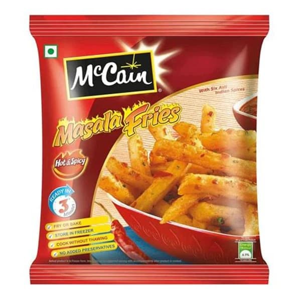 MCCAIN MCCAIN MASALA FRIES HOT& SPICY 375GM product image