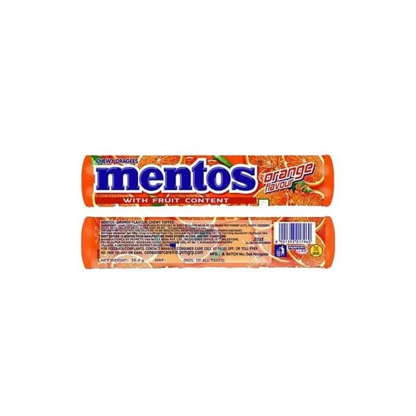 MENTOS MENTOS ORANGE STICK product image