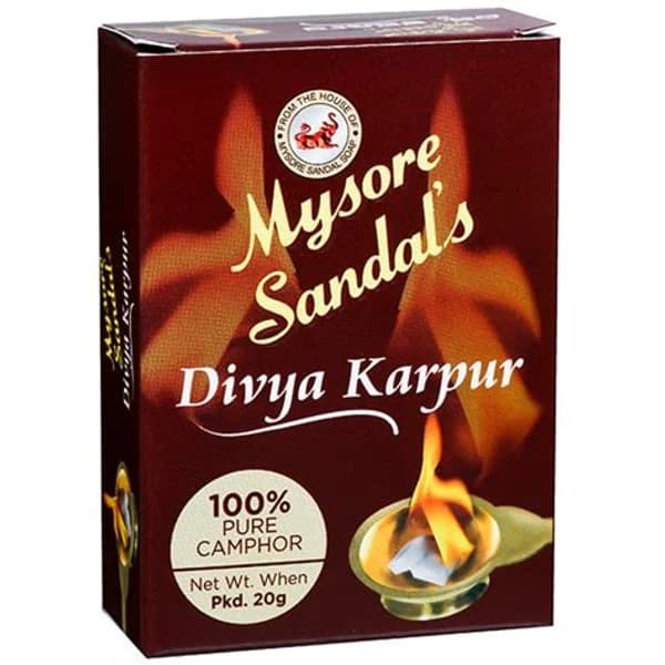 MYSORE MYSORE SANDAL DIVYA KARPUR 20GM product image