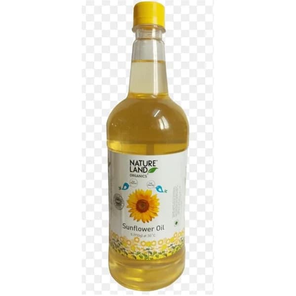 NATURE NATURE LAND ORG SUNFLOWER OIL 1LT product image