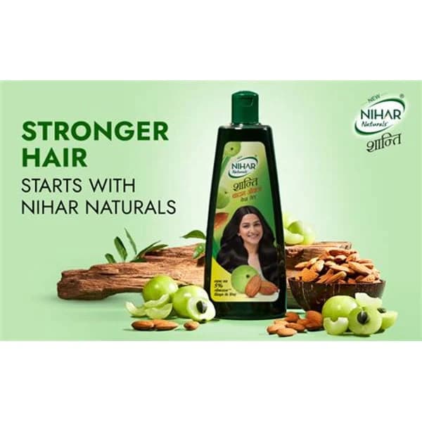NIHAR NIHAR SHANTI SARSO AMLA OIL product image