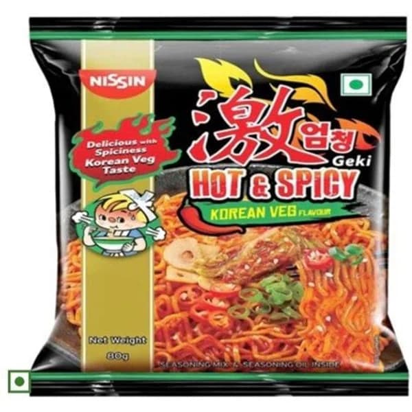 NISSIN NISSIN HOT & SPICY KOREAN KIMCHI product image