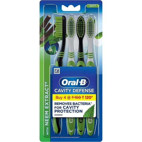 ORAL B ORAL B CAV DEF NEEM SOFTB4@120 product image