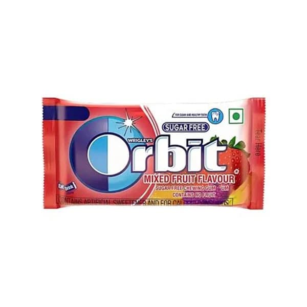 ORBIT ORBIT MIX FRUIT SF CHEWGUM product image