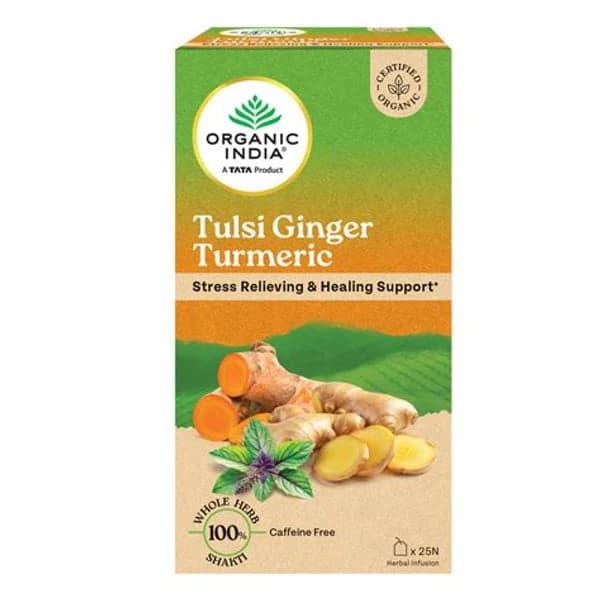 ORGANIC INDIA ORGANIC INDIA TULSI GINGER 25N product image