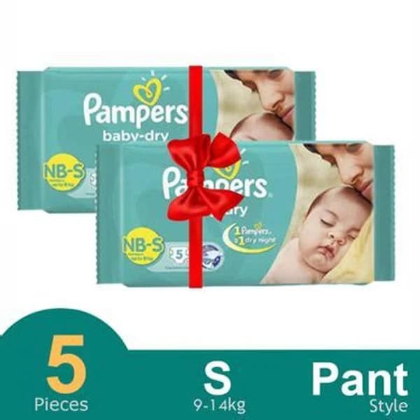 PAMPERS PAMPERS DAIPER S 5PCS product image