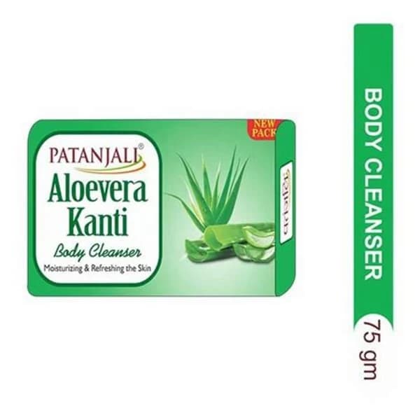 PATANJALI PATANJALI ALOEVERA SOAP 75GM product image