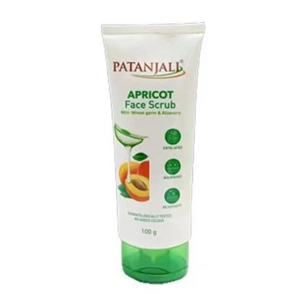 PATANJALI PATANJALI APRICOT FACE SCRUB 100GM product image