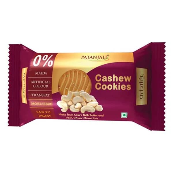 PATANJALI PATANJALI CASHEW COOKIES product image
