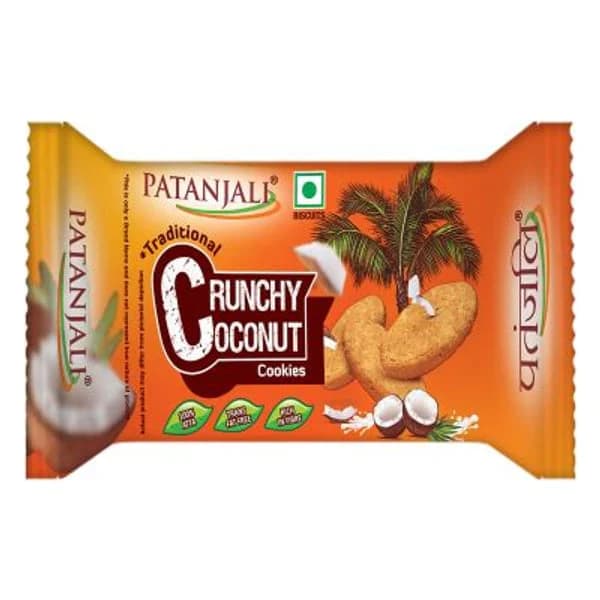 PATANJALI PATANJALI CRUNCHY COCONUT BISCUIT product image