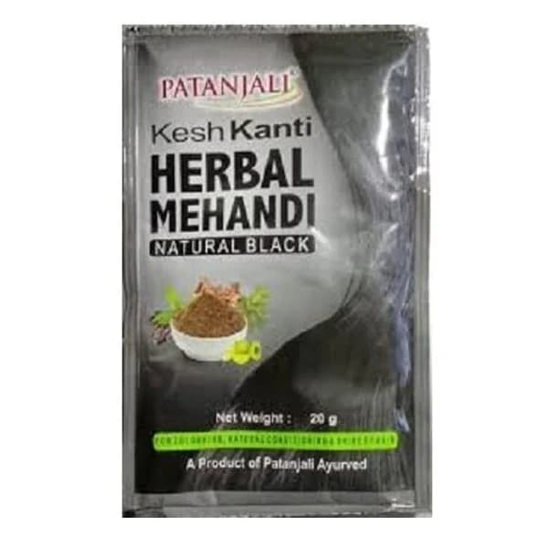 PATANJALI PATANJALI KESH KANTI MENHDI BLACK 20GM product image