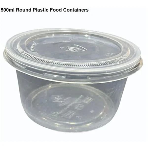 PLASTIC PLASTIC CONTAINER 500ML product image