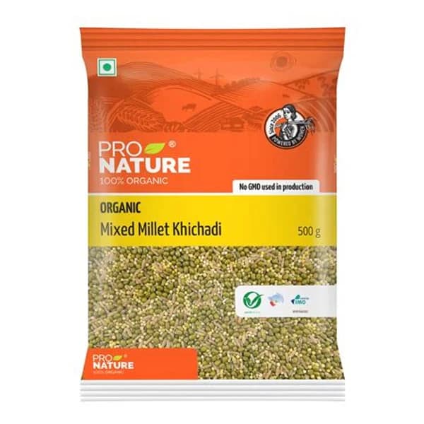PRO NATURE PRO NATURE MIXED MILLET KHICHADI 500GM product image